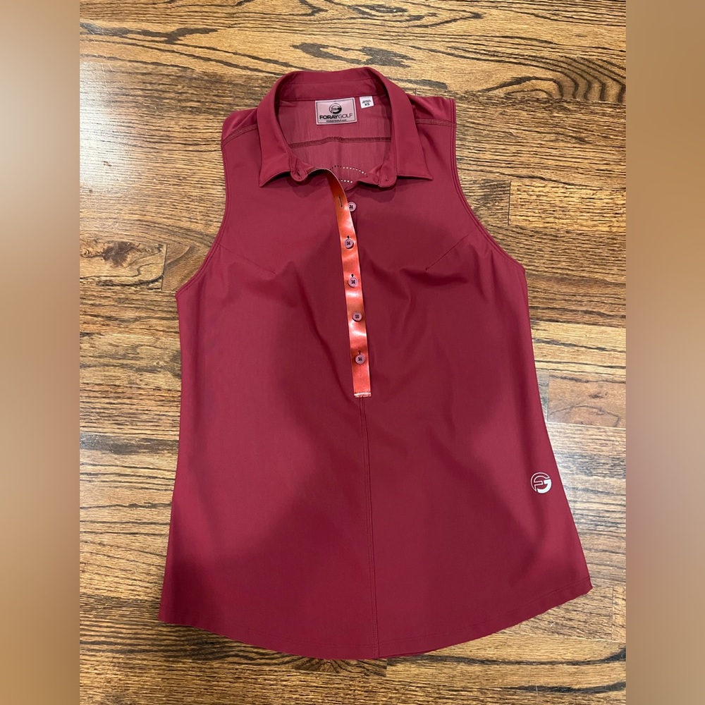 Foray Golf Core Sleeveless Polo